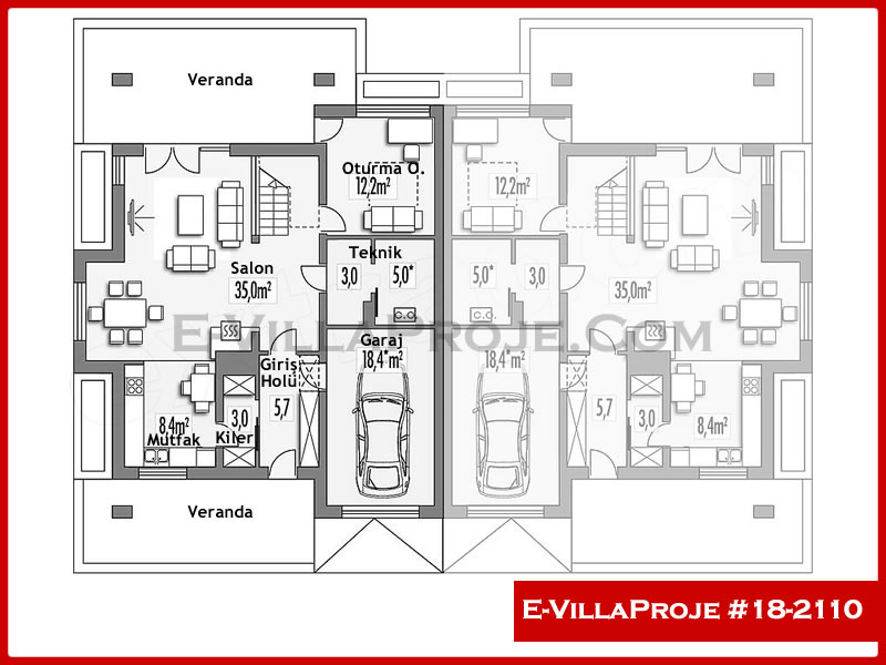 Ev Villa Proje #18 - 2110 Galeri Görseli 2